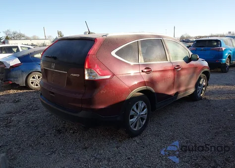 2012 Honda Cr-V Ex-L from USA, damaged, VIN 5J6RM4H73CL030434